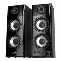 Genius reproduktory SP-HF1800A v2, 2.0, 60W, ern, regulace hlasitosti, devn, DOPRODEJ