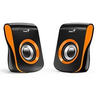 Genius reproduktory SP-Q180, 2.0, 6W, ernooranov, regulace hlasitosti, stoln, 150Hz-20kHz, DOPRO