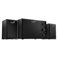 Genius reproduktory SW-2.1 350, 2.1, 15W, černé, ovládací panel, ovládaní basů a výšek, 3,5 mm jack,