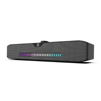 HP Soundbar DHS-4200, 6W, ern, 3,5 mm jack (USB), podsvcen