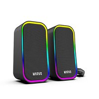 Marvo reproduktory HAVOC 20BK, 6W, ern, podsvcen