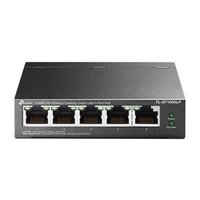 TP-LINK stoln switch TL-SF1005LP PoE(4- porty), 100Mbps, auto MDI/MDIX