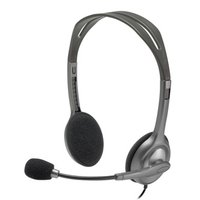 Logitech Stereo H110, sluchátka s mikrofonem, drátovášedá