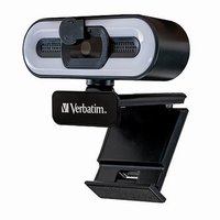 Verbatim Full HD Webkamera 2560x1440, 1920x1080, USB 2.0, ern, Windows, Mac OS X, Linux kernel, An