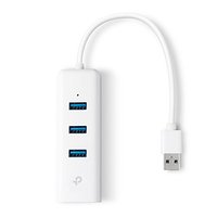 TP-LINK gigabitov siov adaptr+HUB UE330 1000Mbps, 3x USB 3.0 HUB, Plug and Play