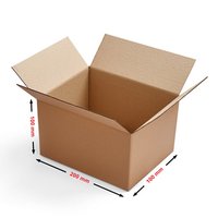 Kartonov krabice, hnd, 200x100x100mm, 25 KS