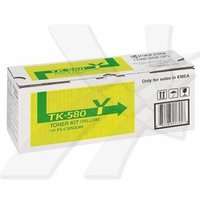 Kyocera originln toner TK580Y, 1T02KTANL0, yellow, 2800str.