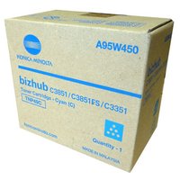 Konica Minolta originln toner A95W450, TNP-49C, cyan, 12000str.