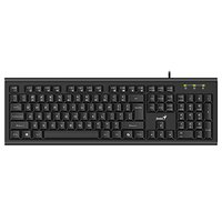 Genius KB-113 COPILOT, klvesnice CZ/SK, klasick, drtov (USB), ern