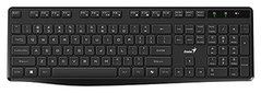 Genius KB-7200 COPILOT, klvesnice CZ/SK, 2.4 (Ghz), bezdrtov, ern