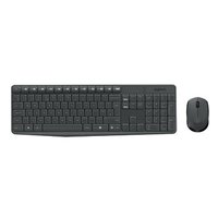 Logitech MK235, Sada klvesnice s bezdrtovou optickou my, AAA, US, klasick, 2.4 (Ghz), bezdrtov