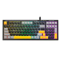 Marvo SOLDAT S50A, klvesnice US, hern, drtov (USB), ern, podsvcen