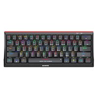 Marvo KG962G EN - R, klvesnice US, hern, mechanick typ drtov (USB), ern, RGB, erven spnae