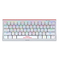 Marvo HECATE 61R, klvesnice US, hern, drtov (USB), bl, mechanick, RGB, erven spnae