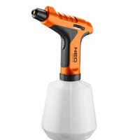 NEO TOOLS akumultorov rozpraova ndobka o objemu 1L, micro USB nabjen, oranovo-ern, 15-715