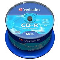 CD-R VERBATIM 43351,  50-pack, 700MB, Extra Protection, 52x, 80min