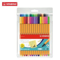 Liner STABILO point 88 - sada 30 +5 ks Neon