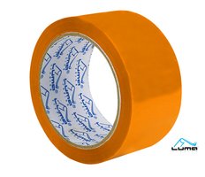 Lepící páska 48mm x 66m oranžová LUMA