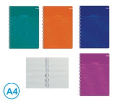 Blok spirla A4 HARMONY linka 60l mix