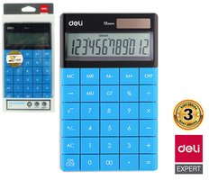 Kalkulačka DELI E1589 modrá