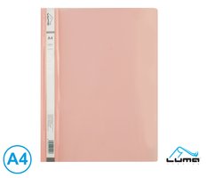 Rychlovazač A4 PP pastel LUMA, růžový
