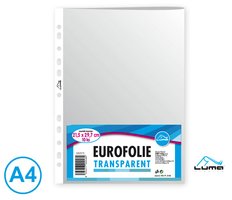 Eurofolie A4 -  transparentní 10ks LUMA