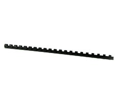 Hřbety plastové 10mm, černá DELI E3835
