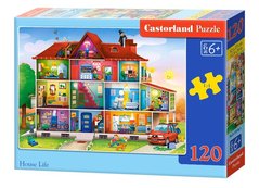 Puzzle Castorland 120 dlk - ivot v dom   cc120*13548