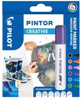 Sada popisova PILOT Pintor Creative - M hrot 1,4 mm, 6ks 4076/S6-FUN