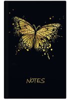 Notes linkovaný -A5-lamino-Motýl- BU069-4