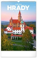 Kalend nstnn Hrady a zmky 2026, 33x46 cm PGN-35727-L