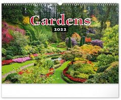 Kalendář nástěnný Zahrady 2022, 48 x 33 cm PGN-28957-L