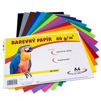 Papr A4/80g/60 12 barev, pro vtvarnou vchovu