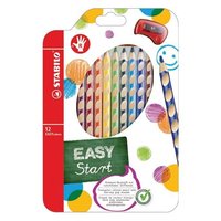 Pastelky trojhrann STABILO EASYcolors pro pravky 12 ks     0332 12