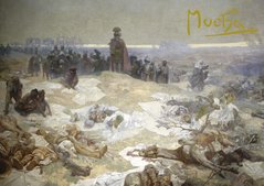 Pohled Alfons Mucha Slovansk epopej  Bitva grunwaldsk, krtk