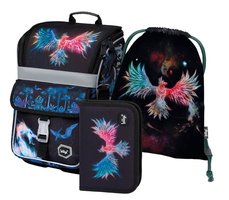 BAAGL 3 SET Zippy Fnix: aktovka, penl, sek