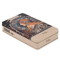 Plechov dza Alfons Mucha - Zodiak, 24  14  4 cm