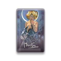 Magnet Alfons Mucha  Luna, 54  85 mm
