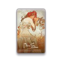 Magnet Alfons Mucha - Lto, 54  85 mm