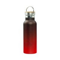 BAAGL Termolhev s bambusovm vkem Gradient erveno-ern, 500 ml