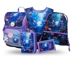 BAAGL SET 5 Ergo Axolotl: aktovka, penl, sek, zstra, penenka