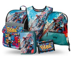 BAAGL SET 5 Zippy Skatepark: aktovka, penl, sek, zstra, penenka