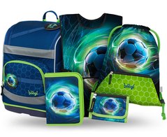 BAAGL SET 5 Zippy Plus Fotbalov M: aktovka, penl, sek, zstra, penenka