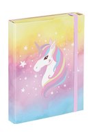 BAAGL Desky na koln seity A5 Rainbow Unicorn