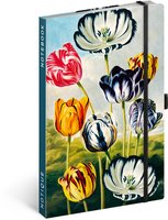 NOTIQUE Notes Tulipny Kateiny Winterov, linkovan, 13 x 21 cm