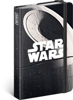 NOTIQUE Notes Star Wars  Death Star, linkovan, 11 x 16 cm
