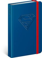 NOTIQUE Notes Superman  Logo, linkovan, 11 x 16 cm