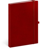 NOTIQUE Notes Vivella Classic erven/erven, linkovan, 15 x 21 cm