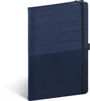 NOTIQUE Notes Skiver modromodr, linkovan, 13 x 21 cm