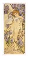 Pohled Alfons Mucha – Iris, dlouhý